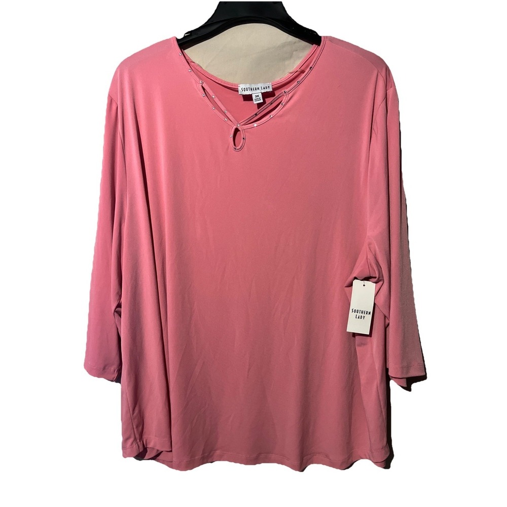 Southern‎ Lady Ladies Top Size 3X New With Tags 3/4 Sleeve